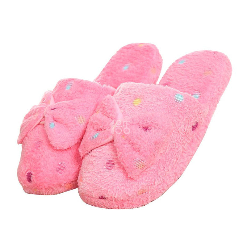 Beautiful Bow Slippers (Multiple Colors)