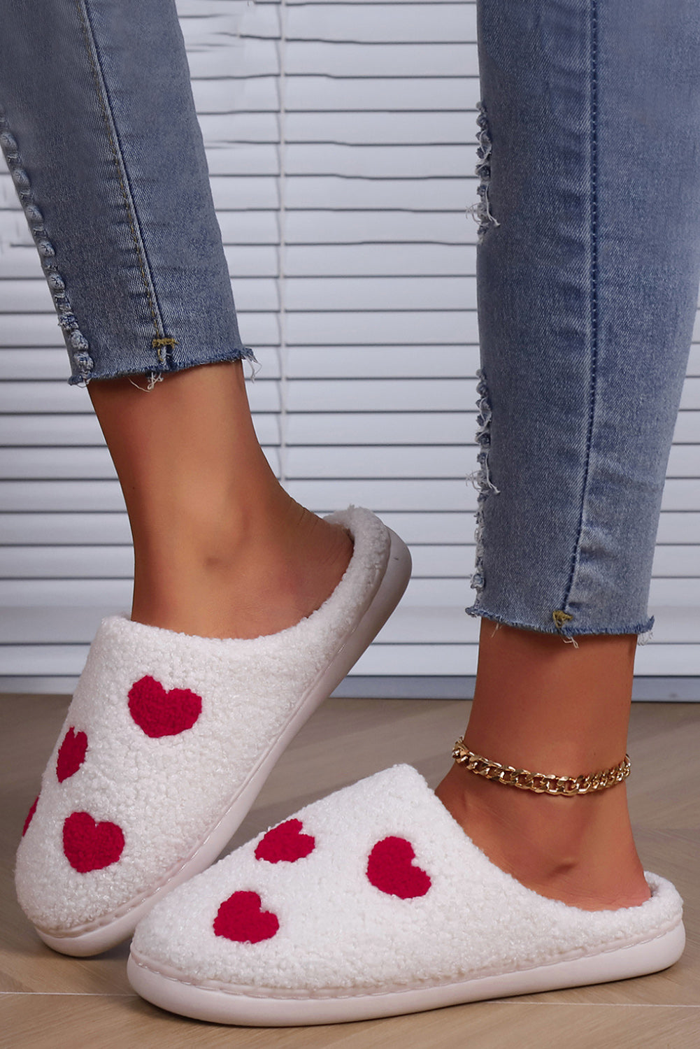 Beautiful Hearts Slippers