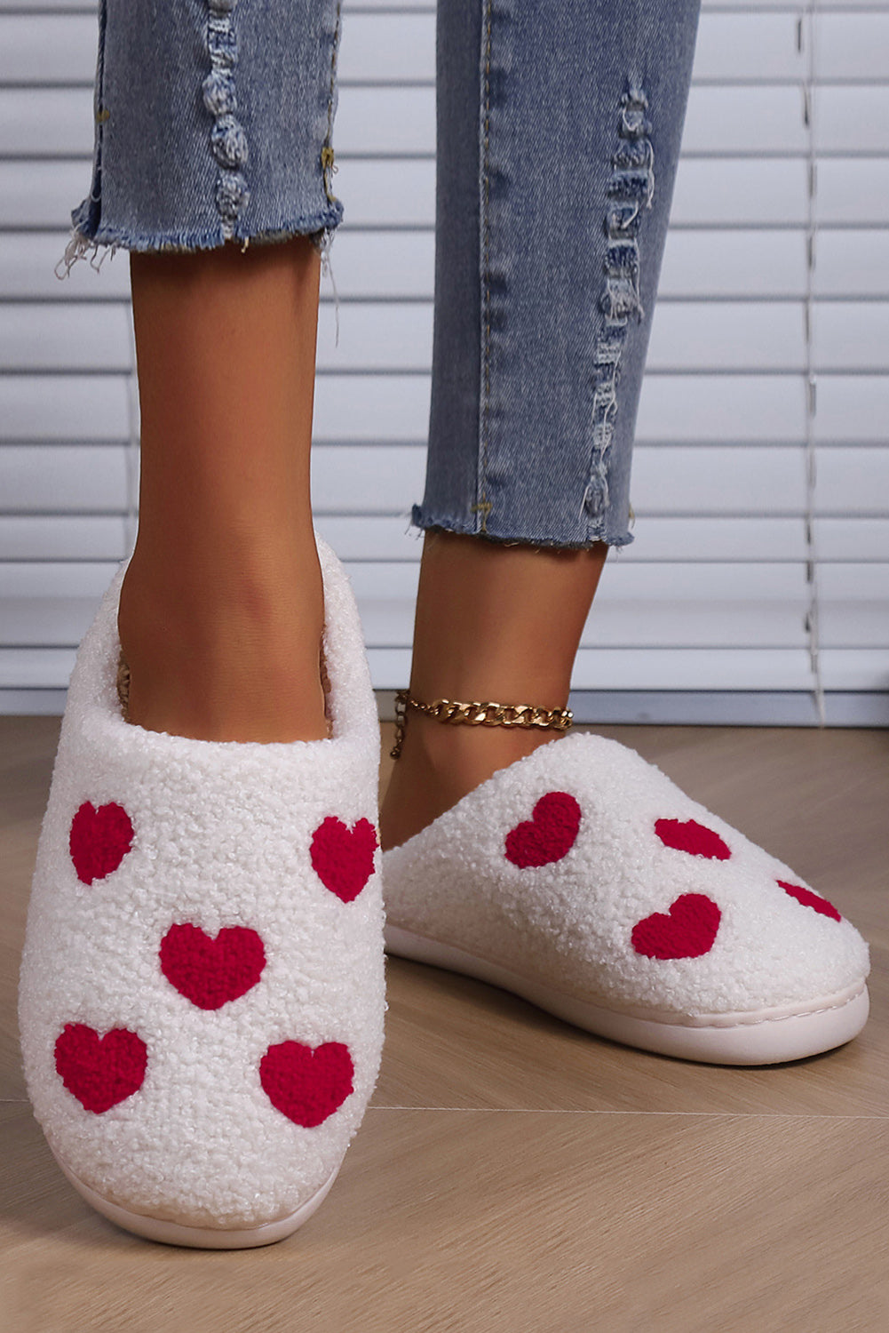 Beautiful Hearts Slippers