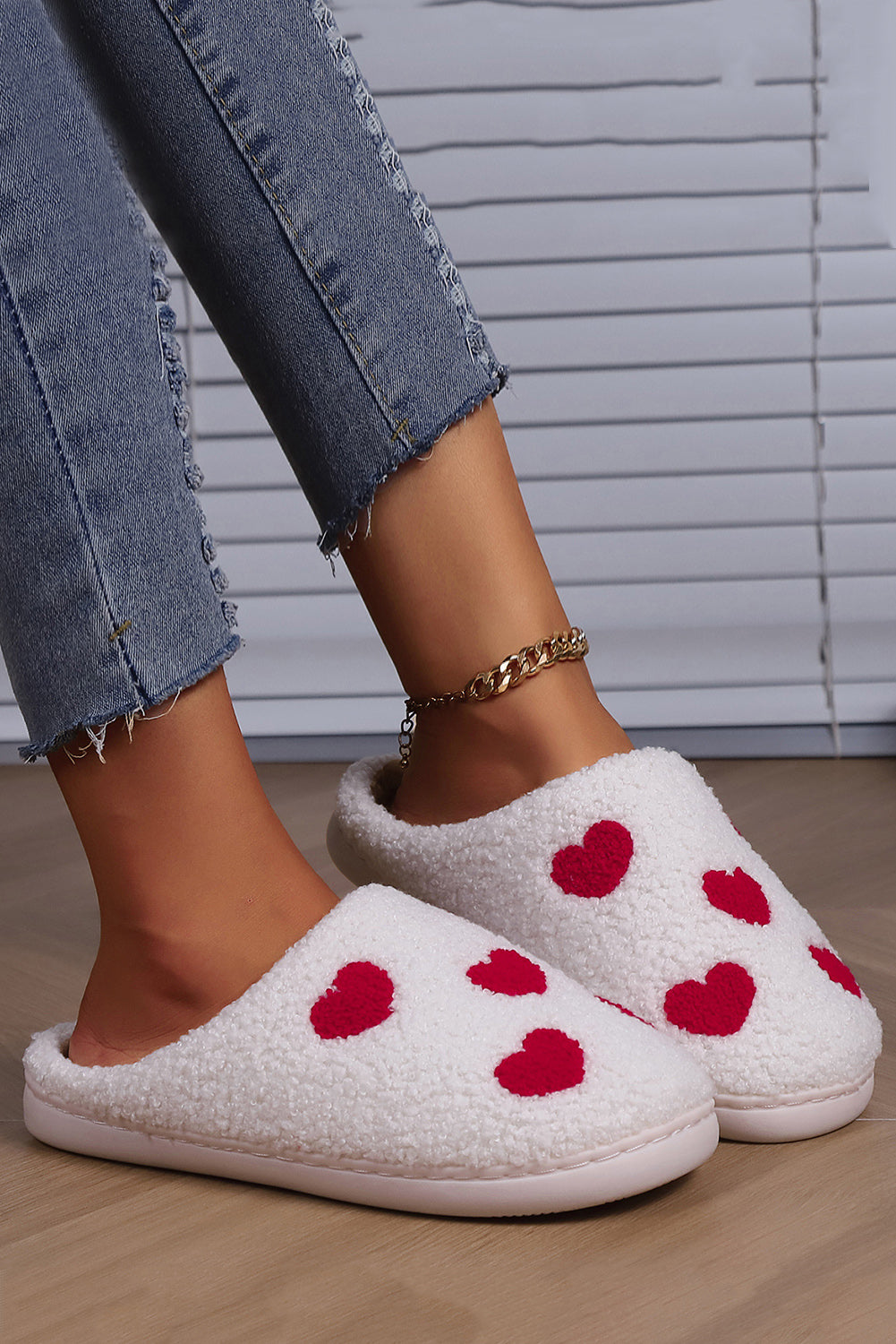 Beautiful Hearts Slippers