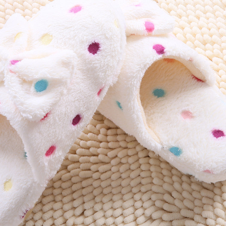 Beautiful Bow Slippers (Multiple Colors)