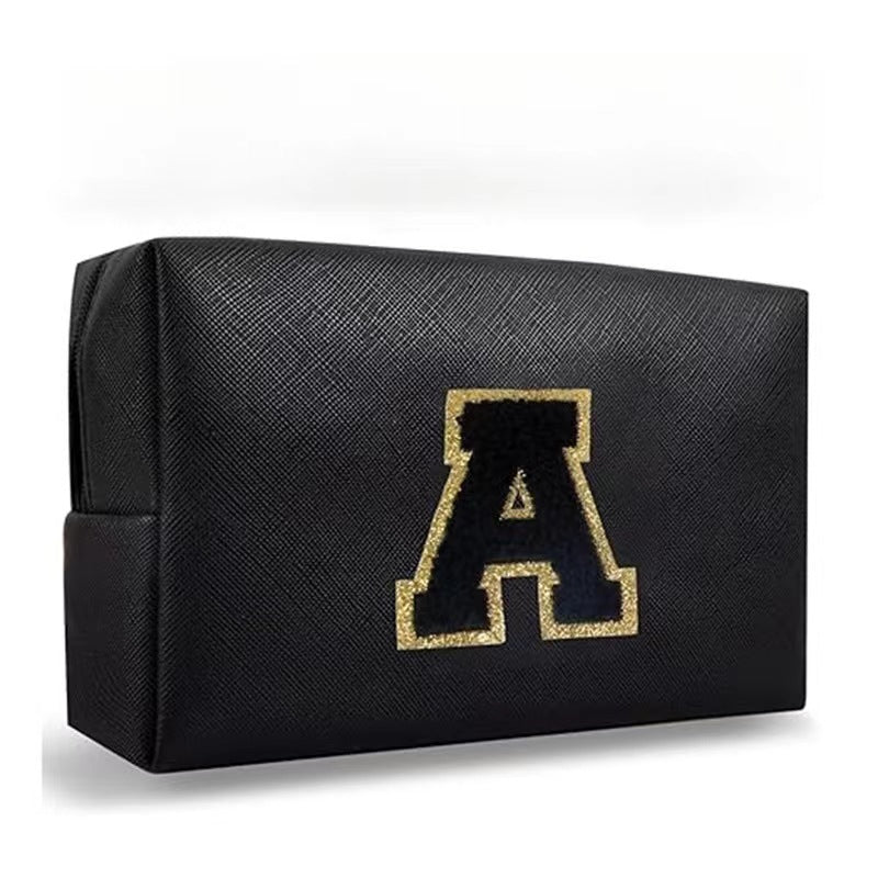 Beautiful Initial Makeup Bag
