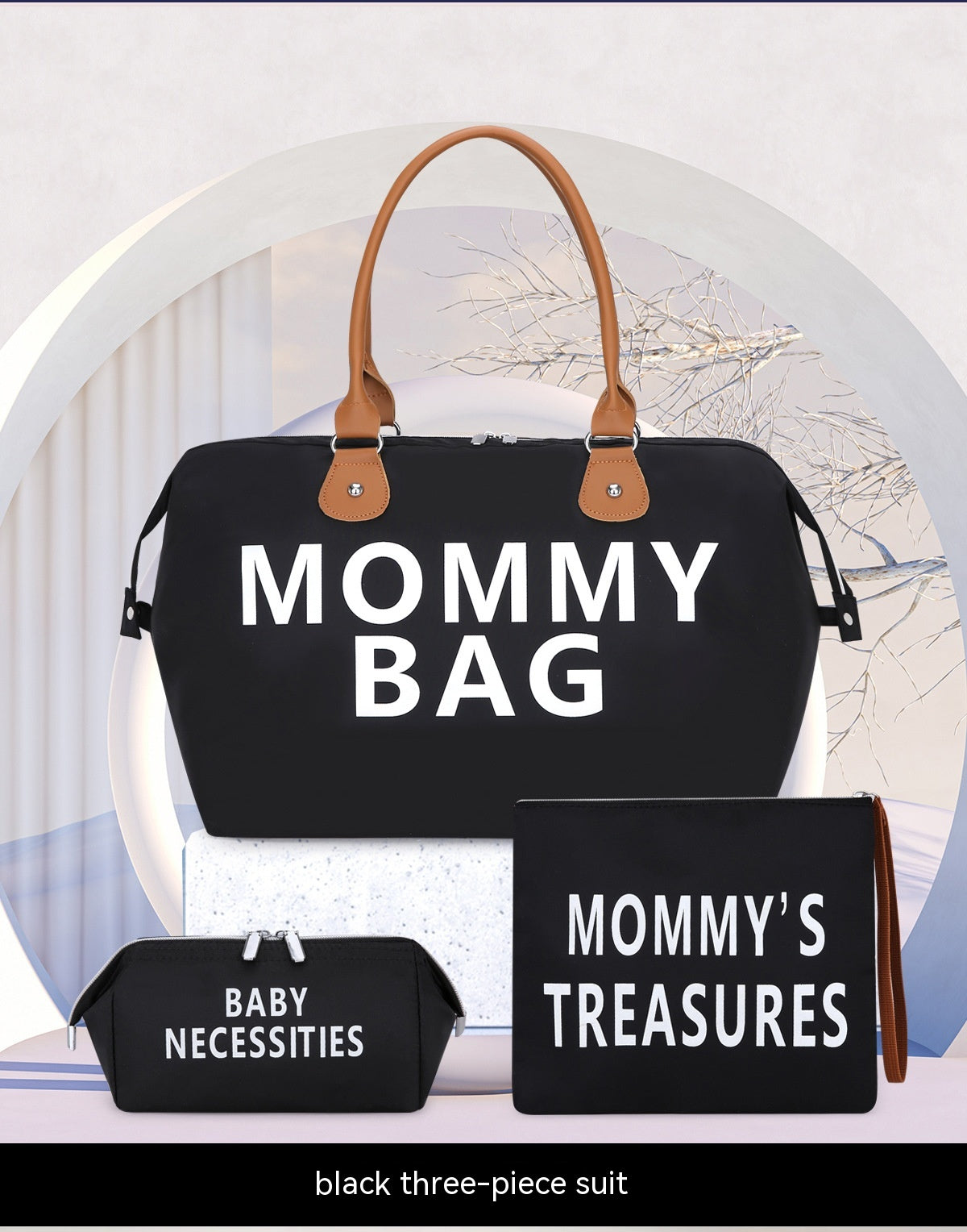 Mommy Bag Three-piece Set