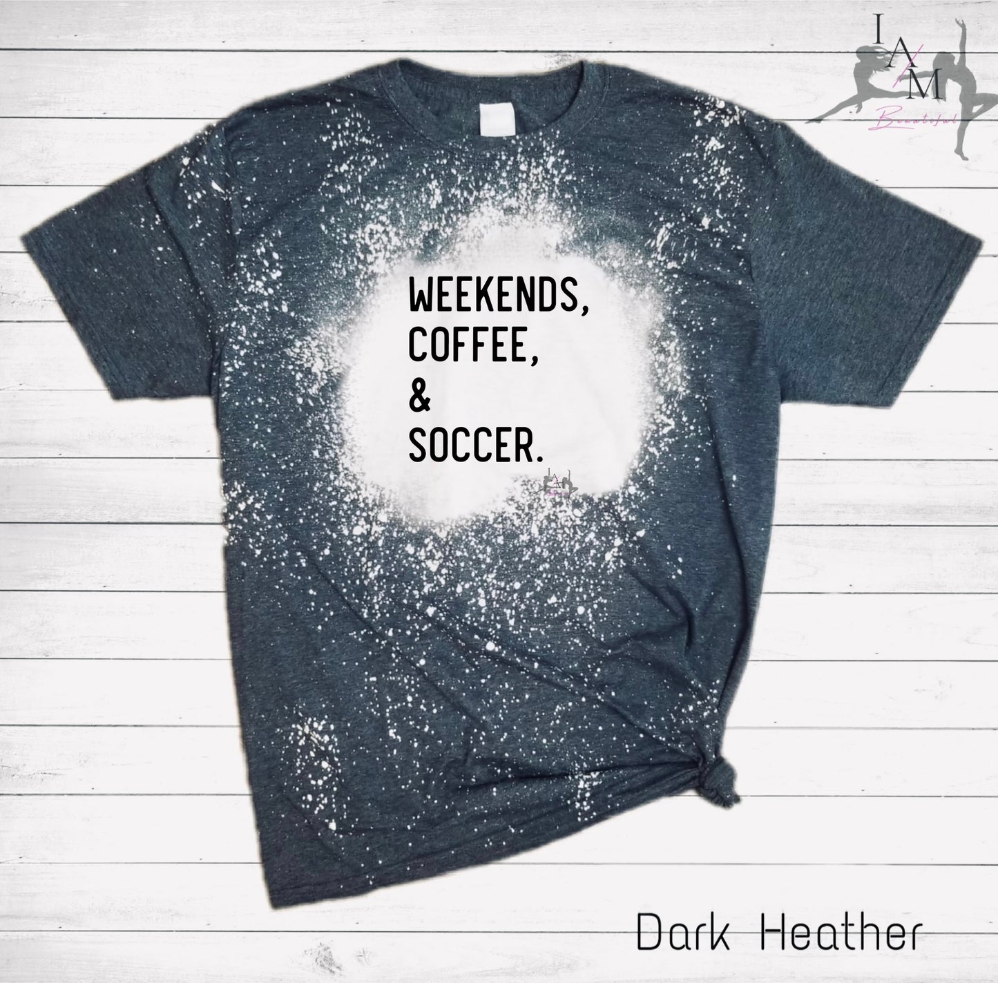 Coffee & Soccer Tee (multiple colors available)
