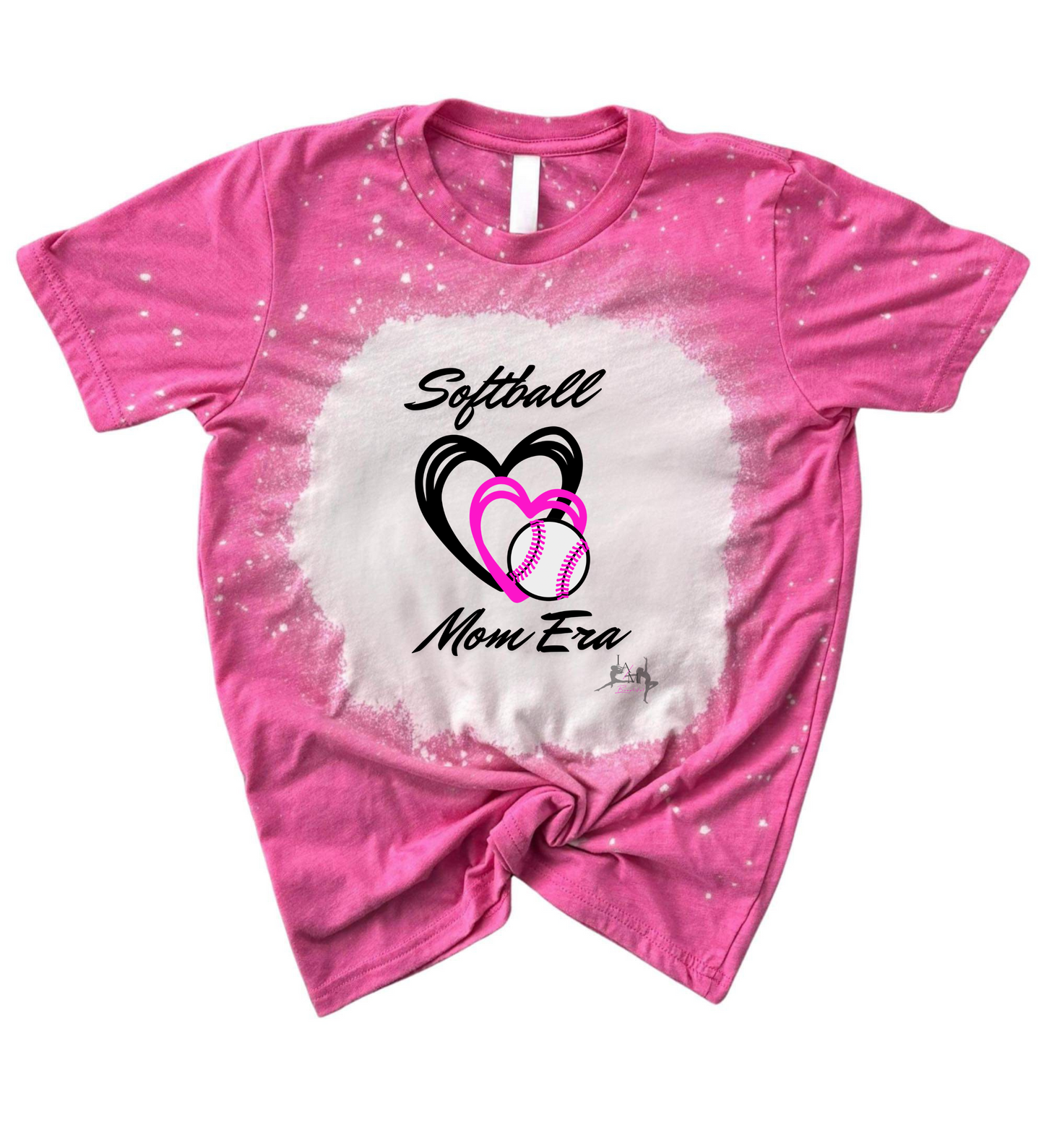 Softball Mom Era Tee (Pink)