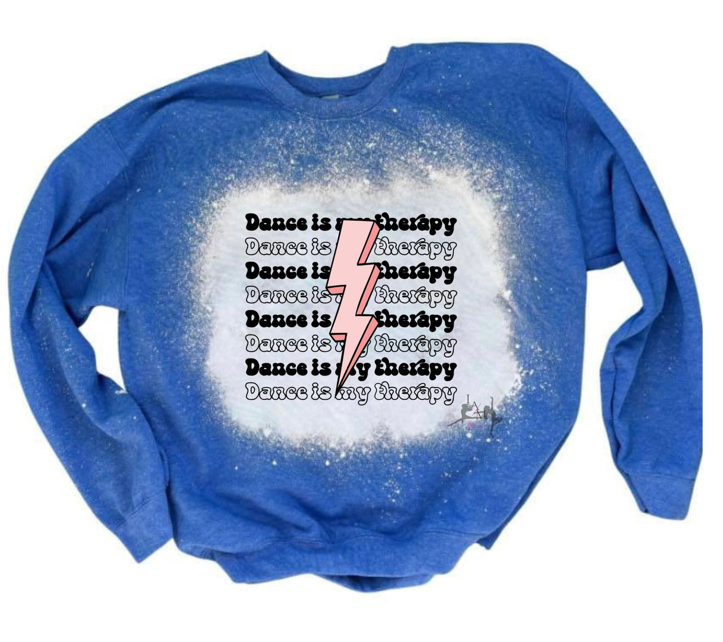 Dance is Therapy Swearshirt (blue or grey)