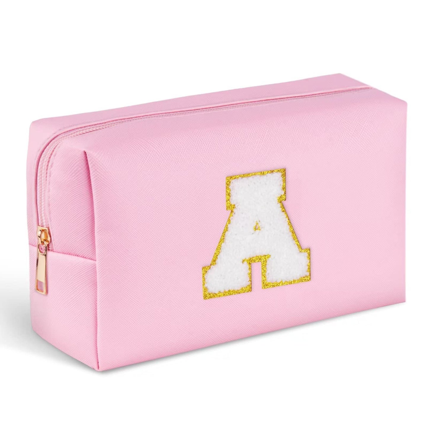 Beautiful Initial Makeup Bag