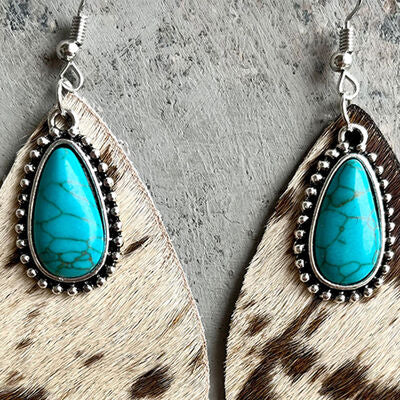 Turquoise Teardrop Earrings