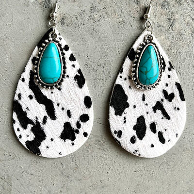 Turquoise Teardrop Earrings
