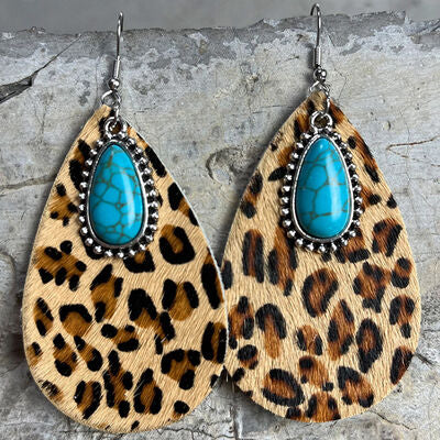 Turquoise Teardrop Earrings