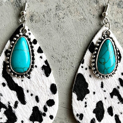 Turquoise Teardrop Earrings