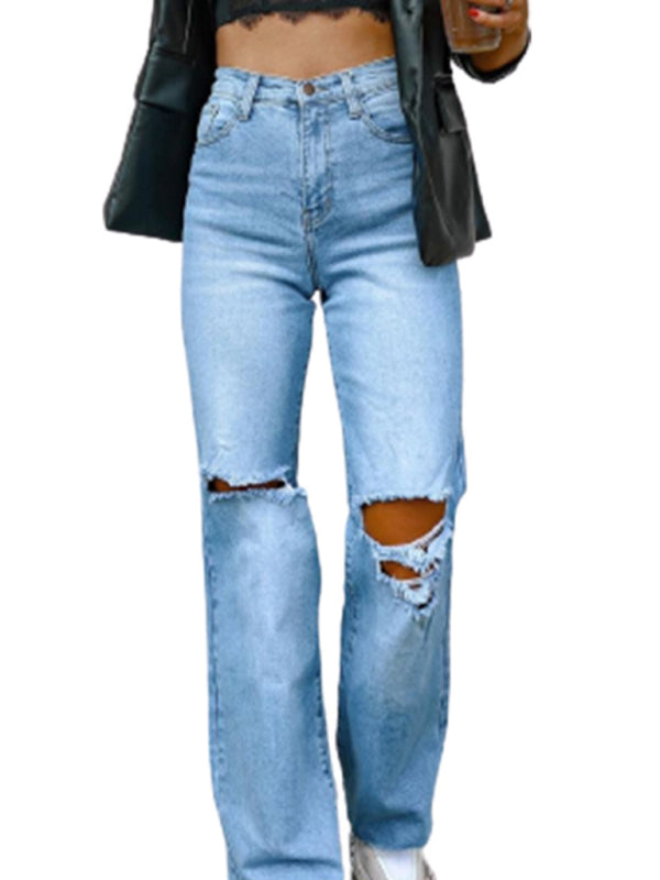 Women's Slim Fit Bootcut Trousers
