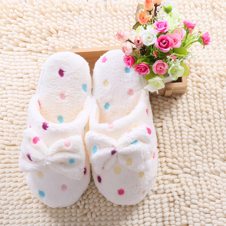 Beautiful Bow Slippers (Multiple Colors)