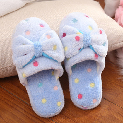 Beautiful Bow Slippers (Multiple Colors)