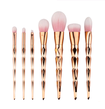 Beautiful Colored Makeup Brushes