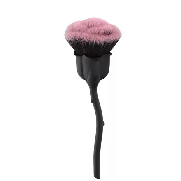 Rose Powder Makeup Brush