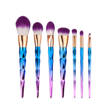 Beautiful Colored Makeup Brushes