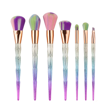 Beautiful Colored Makeup Brushes