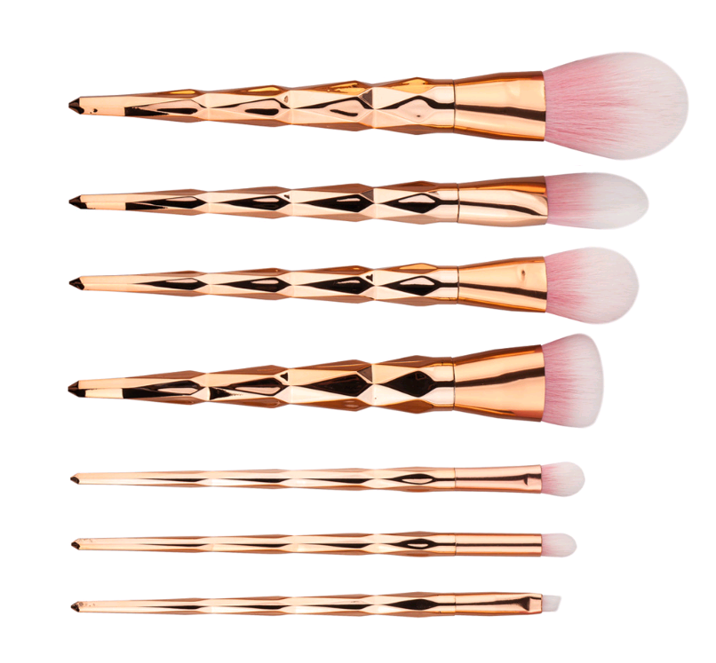 Beautiful Colored Makeup Brushes