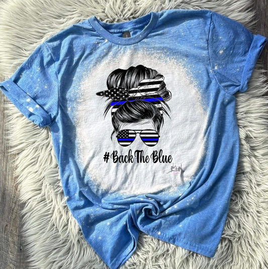 Back the blue girl figure (Blue)
