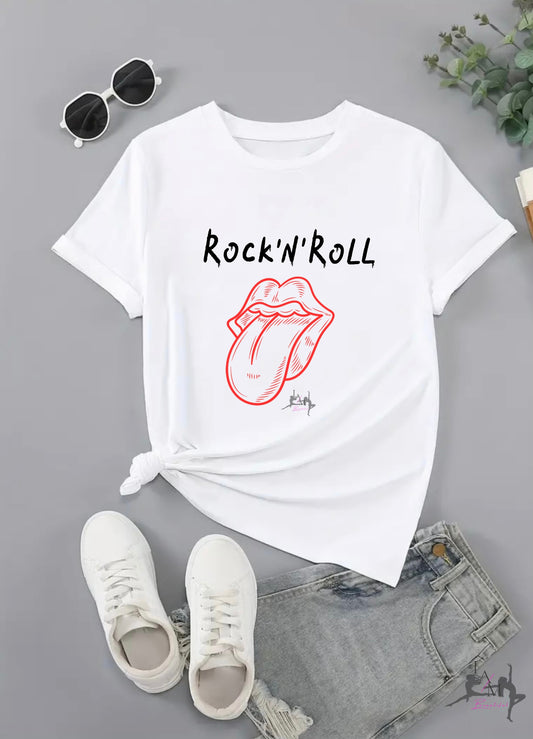 ROCK N’ ROLL Tee (white)