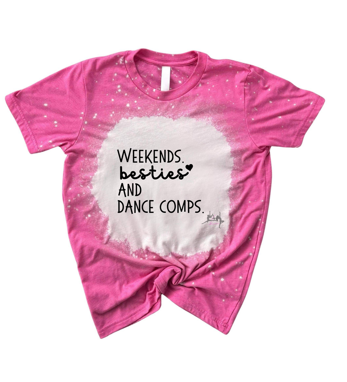 Besties Weekend Tee (Pink)