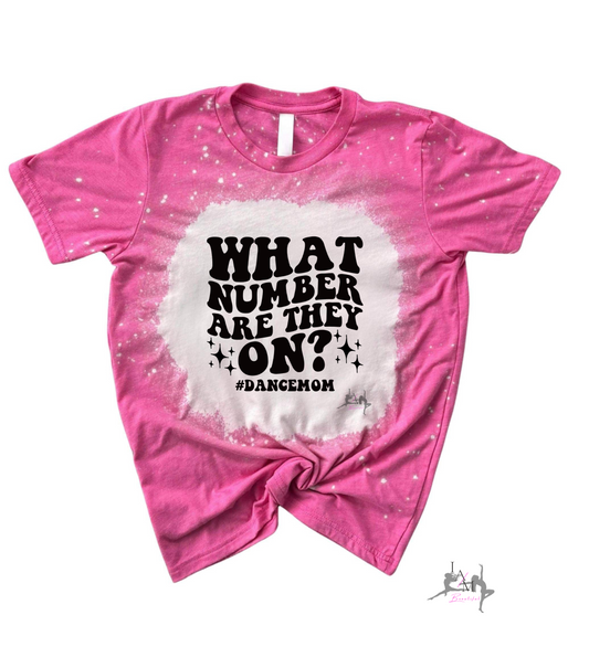 What Number Dance Tee (Pink)