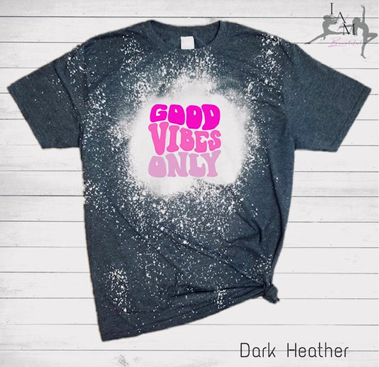 Good Vibes Only Tee (Pink)