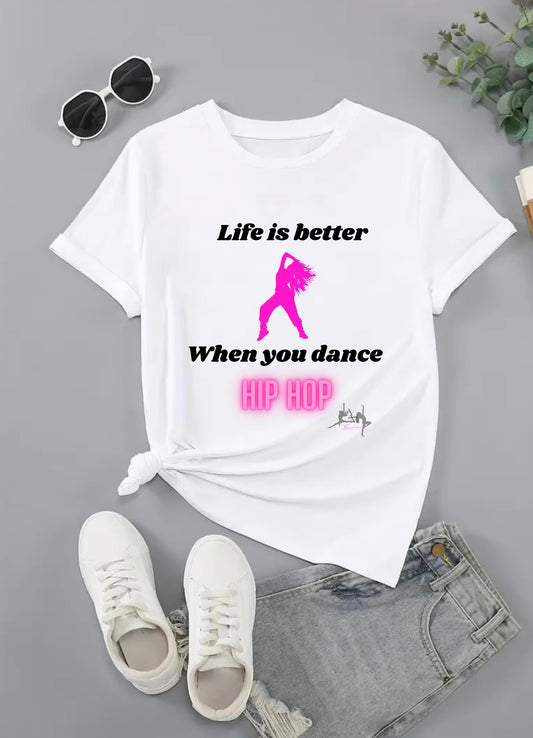 Hip Hop Tee (White)