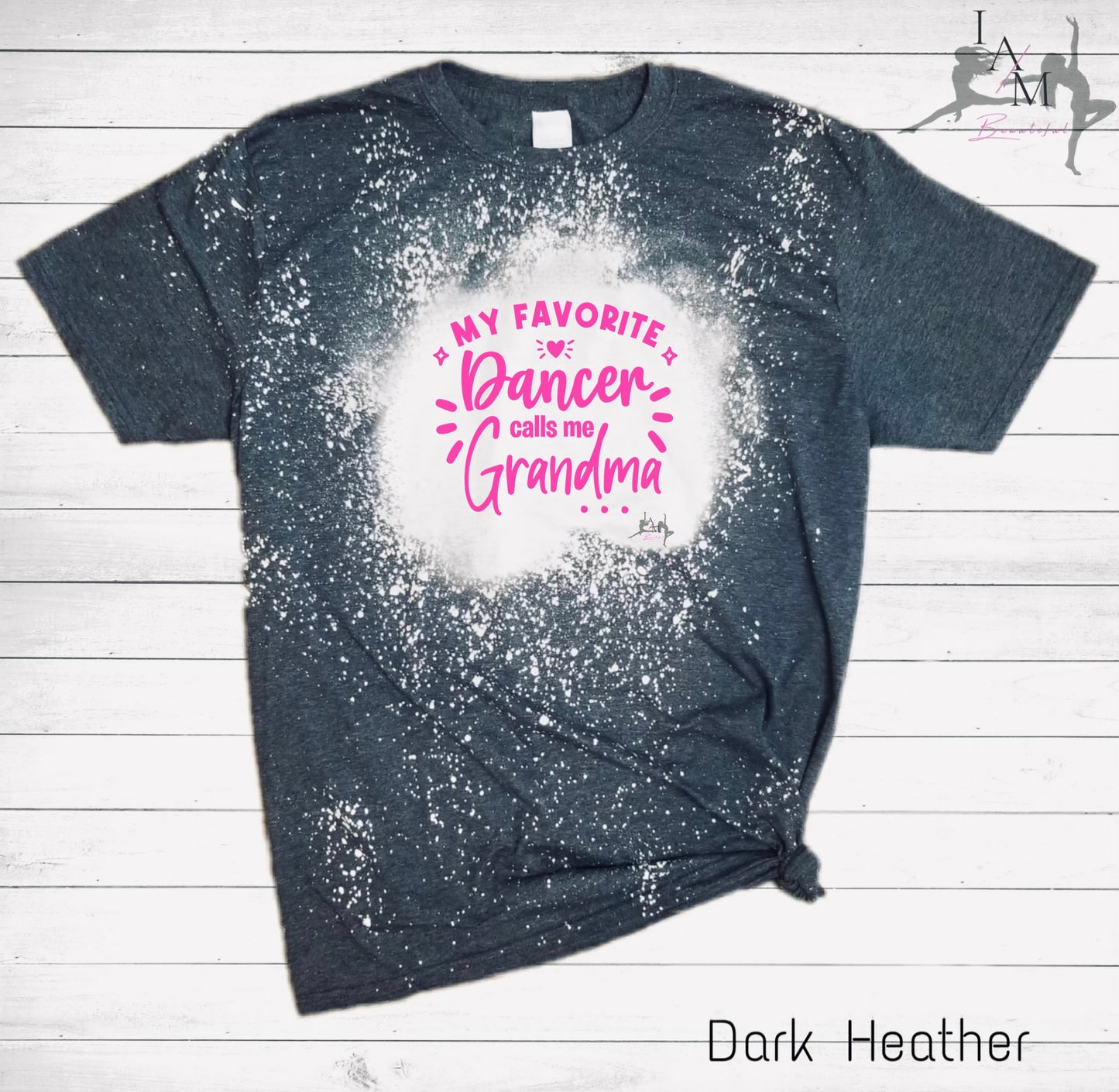 Grandma Dancer Tee (Pink or Grey)