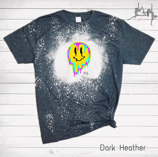 Colorful Preppy Smiley Tee