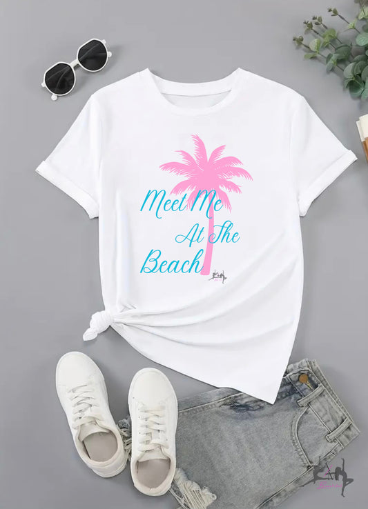 Meet Me at The Beach Tee