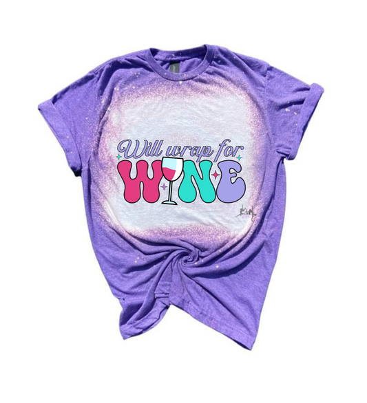 Wrap for Wine Tee