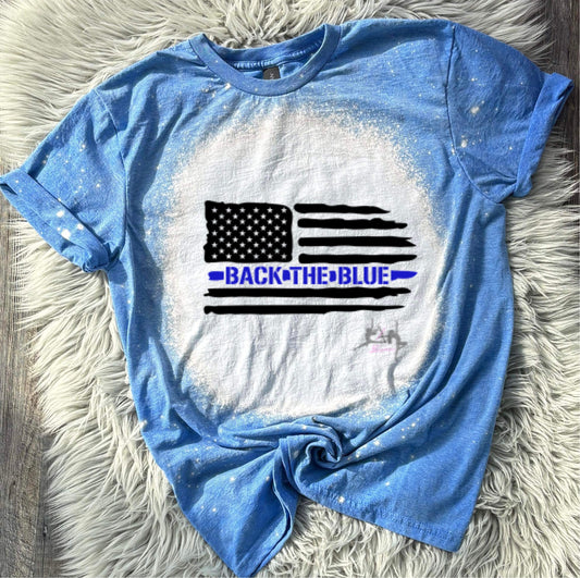 Back the blue flag (Blue)