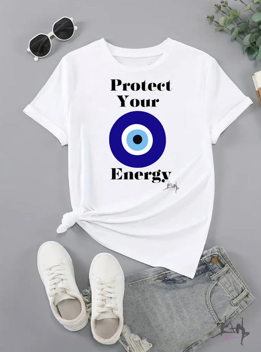 Protect Your Energy Evil Eye Tee