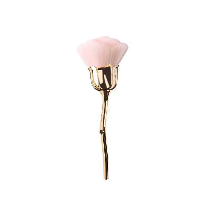 Rose Powder Makeup Brush