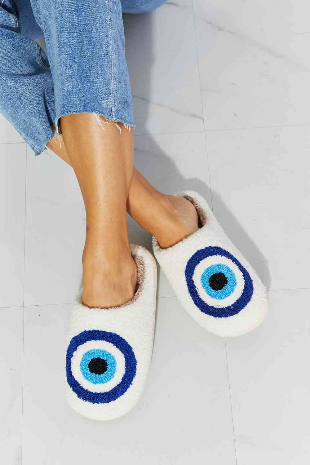 Evil Eye Slipper