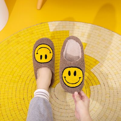 Smiley Face Slippers