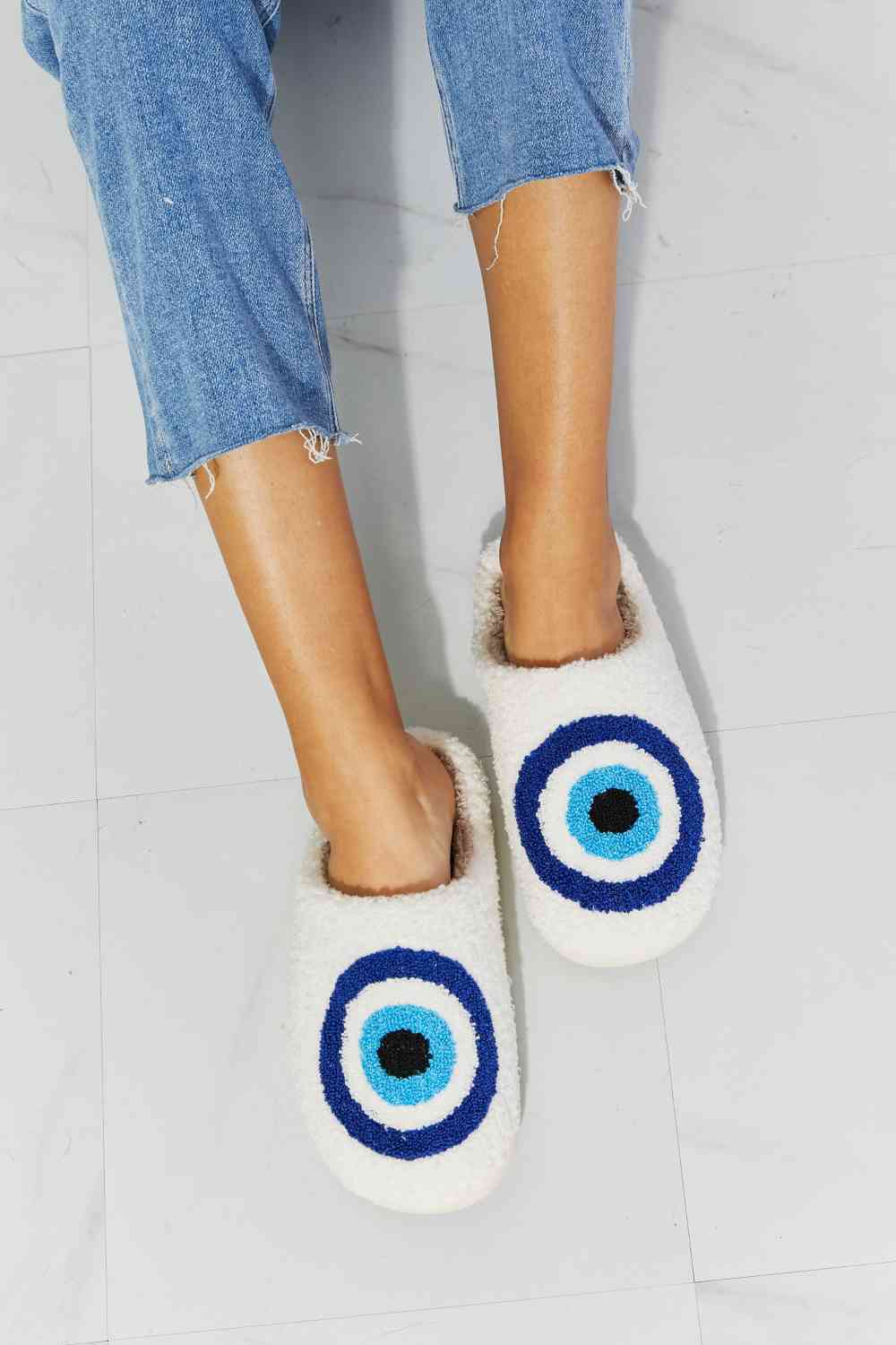 Evil Eye Slipper