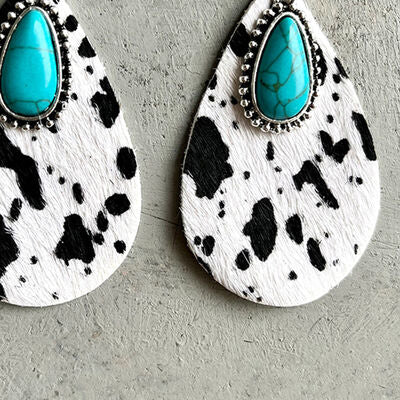 Turquoise Teardrop Earrings