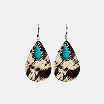 Turquoise Teardrop Earrings